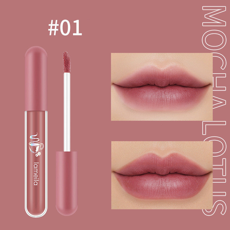 Rouge à Lèvres Mat Hydratant & Nourrissant Lip Glaze - 6 Teintes 2g