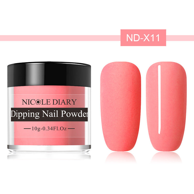 Poudre Ongles Mat NICOLE JOURNAL Automne/Hiver - 19 Teintes 10g