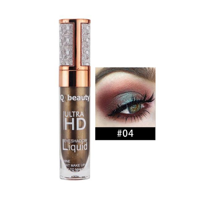Fard à Paupières Liquide Diamond Nacré Scintillant - 12 Teintes
