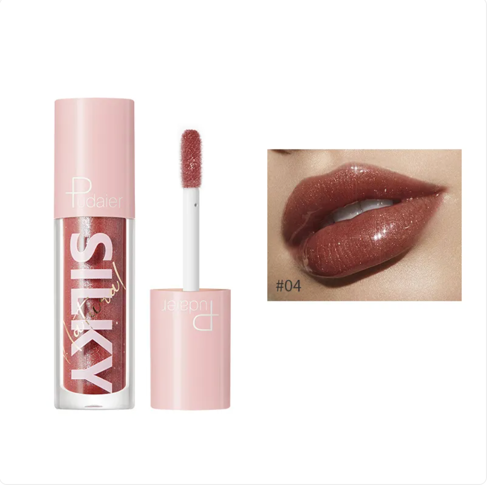 Gloss Lèvres Effet Miroir à l'Eau & Vitamine C – 16 Teintes