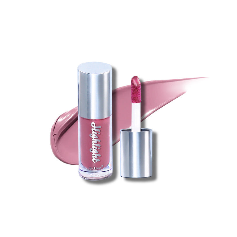 Gloss à Lèvres Nude Haute Brillance avec Fini Miroir