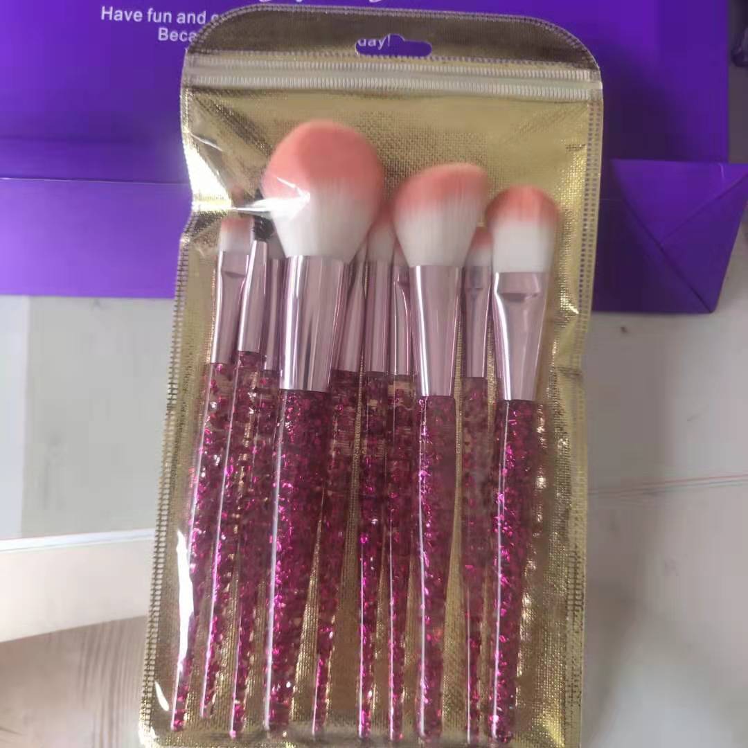 Ensemble de 10 pinceaux de maquillage pour beauté et mélange