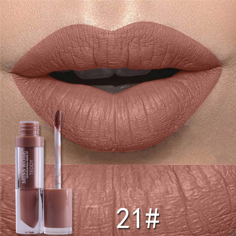 Gloss Lèvres Mat Sans Transfert - 18 Teintes 5g