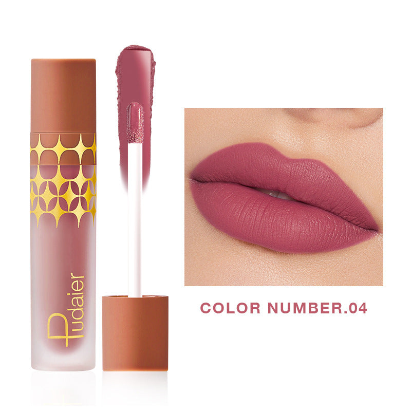 Rouge à Lèvres Liquide Mat Pudaier - 24 Teintes 4,5g