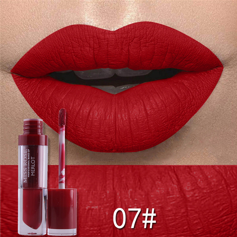 Gloss Lèvres Mat Sans Transfert - 18 Teintes 5g