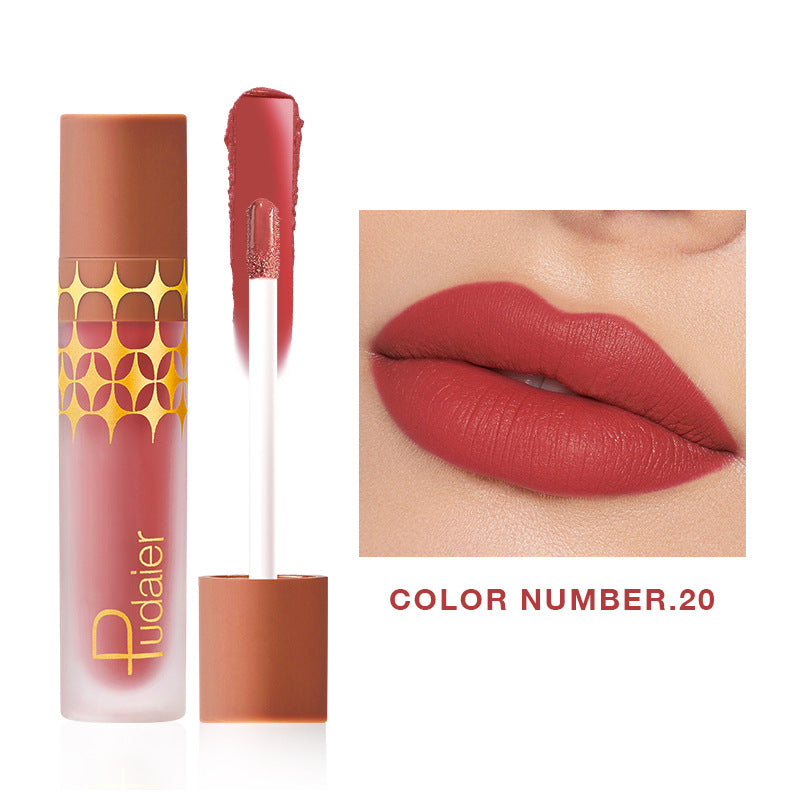 Rouge à Lèvres Liquide Mat Pudaier - 24 Teintes 4,5g