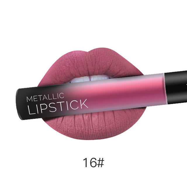 Gloss Lèvres Givré Tube Rond Liquide - Mat & Brillant 26 Teintes