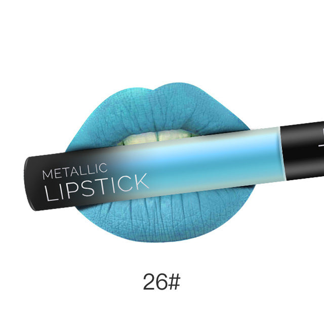Gloss Lèvres Givré Tube Rond Liquide - Mat & Brillant 26 Teintes