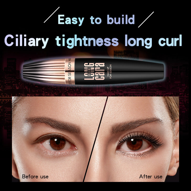 Mascara Waterproof Courbant & Allongeant - Brosse Forme Jujube