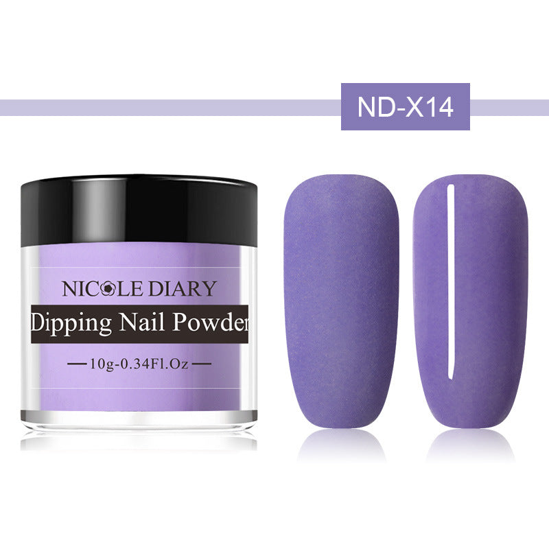 Poudre Ongles Mat NICOLE JOURNAL Automne/Hiver - 19 Teintes 10g