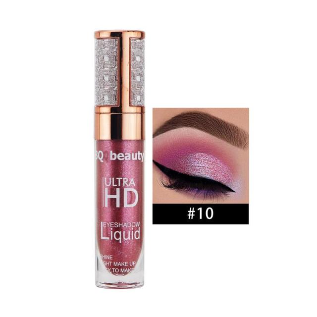 Fard à Paupières Liquide Diamond Nacré Scintillant - 12 Teintes