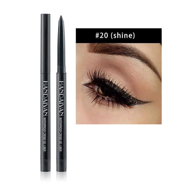 Crayon Eyeliner Nacré Mat Waterproof Ciel Étoilé - 20 Couleurs