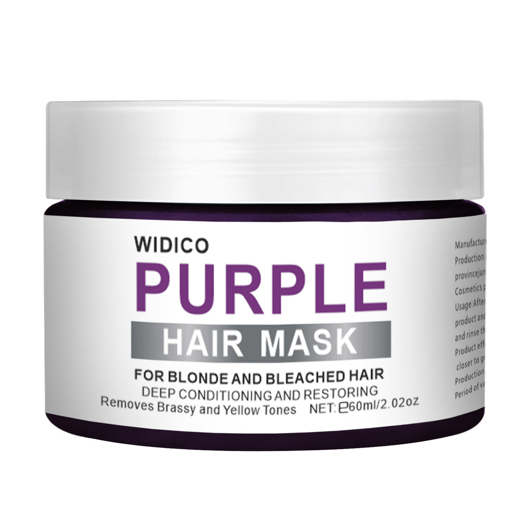 Shampooing Violet Anti-Jaunissement & Masque Cheveux - 100g