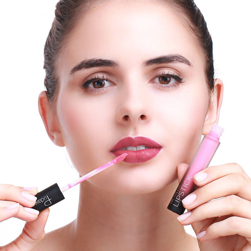 Gloss Lèvres Givré Tube Rond Liquide - Mat & Brillant 26 Teintes