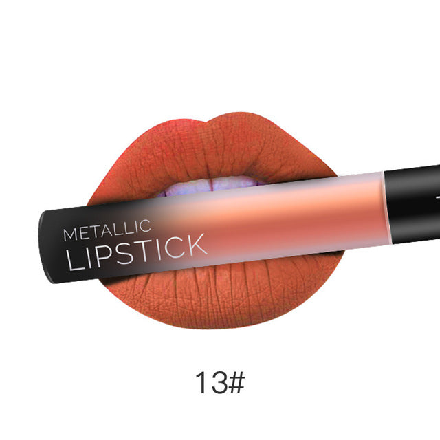 Gloss Lèvres Givré Tube Rond Liquide - Mat & Brillant 26 Teintes