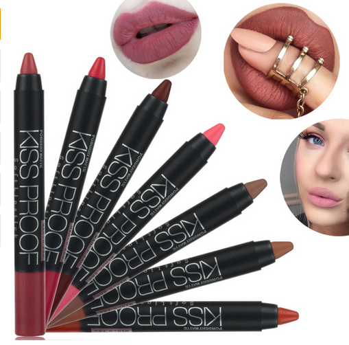Rouge à Lèvres Mat Kissproof - 19 Teintes Longue Tenue