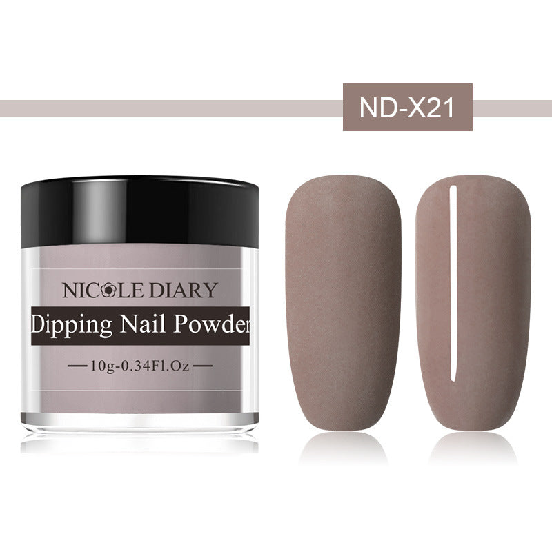Poudre Ongles Mat NICOLE JOURNAL Automne/Hiver - 19 Teintes 10g