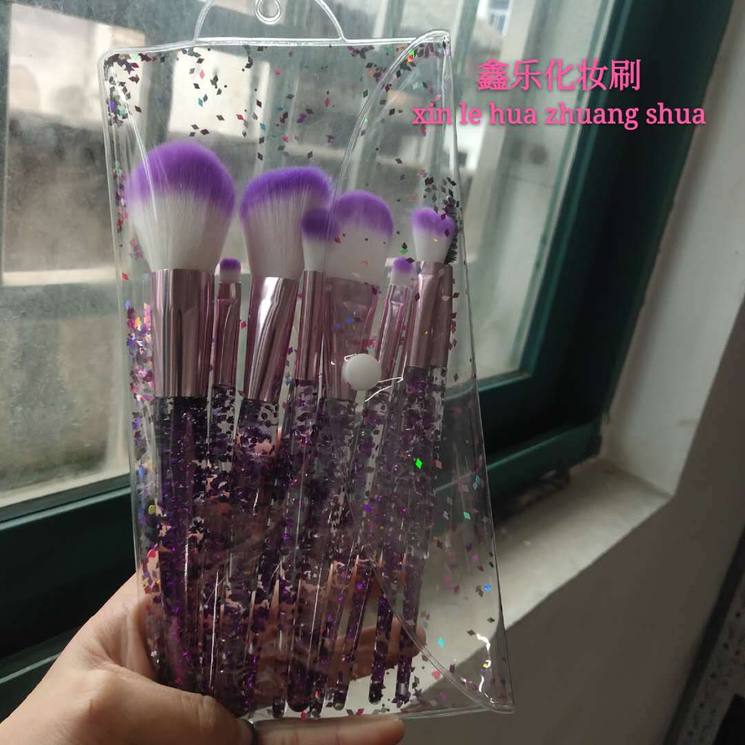 Ensemble de 10 pinceaux de maquillage pour beauté et mélange