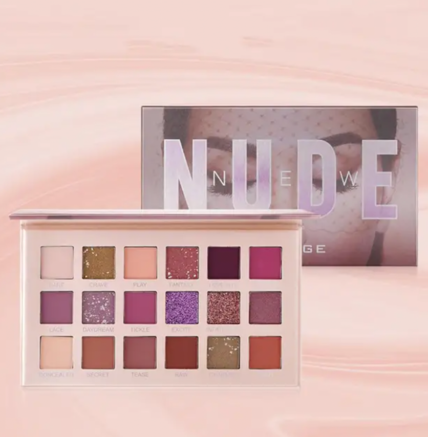 Palette Fards à Paupières Meibao 18 Couleurs Desert Rose