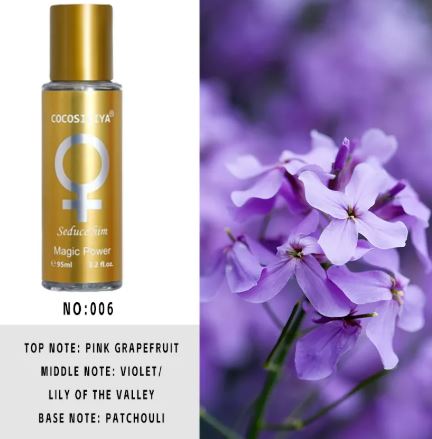 Eau de Parfum Longue Durée pour Hommes et Femmes, Collection COCOSILIYA02