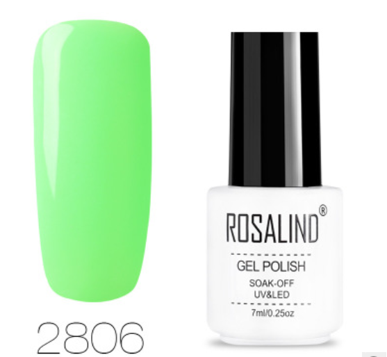 Gel UV pour Ongles RC Series Green - Set de 24 Couleurs