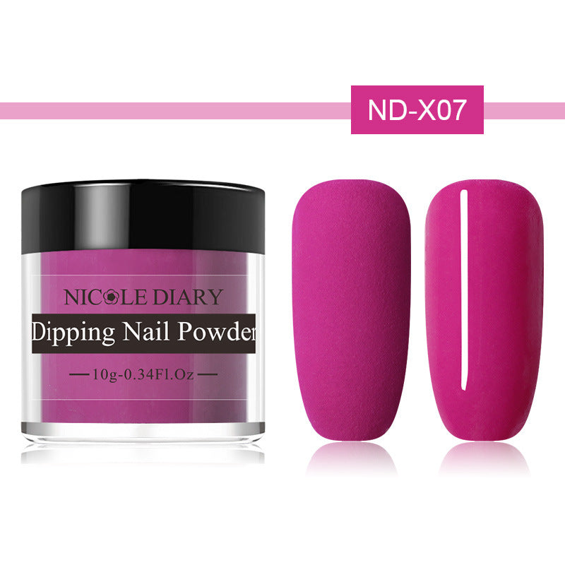 Poudre Ongles Mat NICOLE JOURNAL Automne/Hiver - 19 Teintes 10g