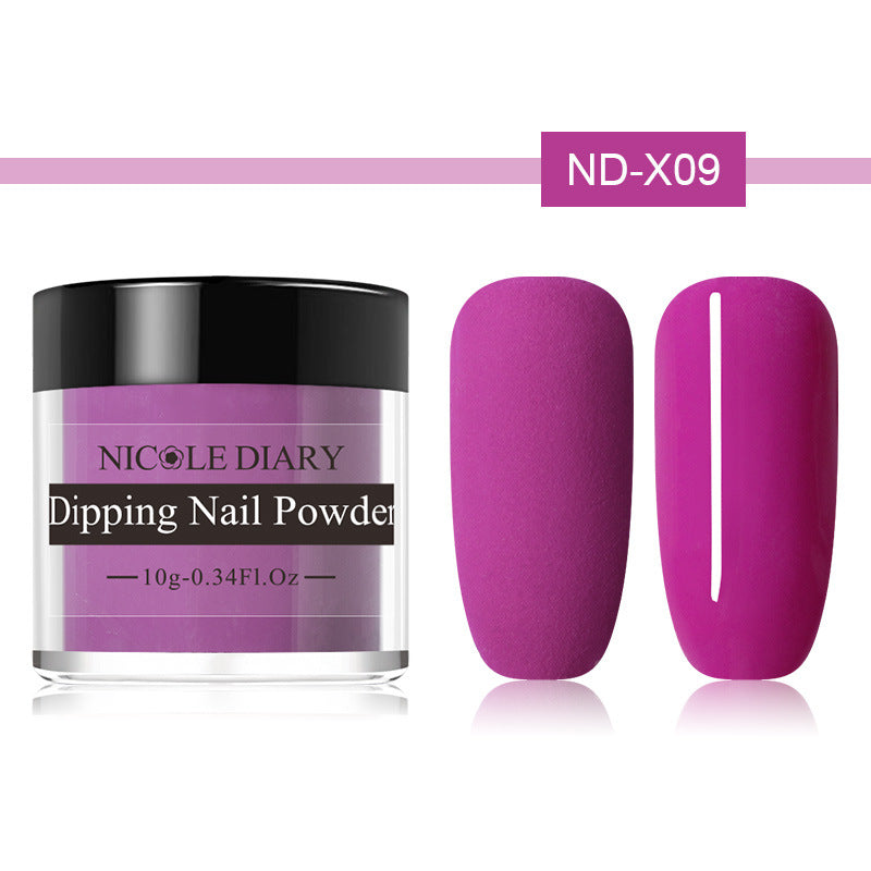 Poudre Ongles Mat NICOLE JOURNAL Automne/Hiver - 19 Teintes 10g