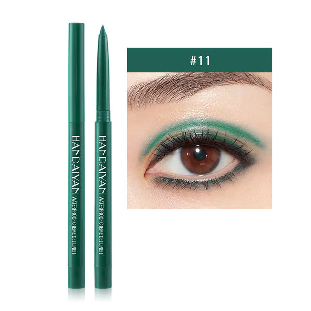Crayon Eyeliner Nacré Mat Waterproof Ciel Étoilé - 20 Couleurs