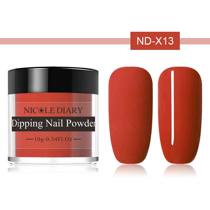 Poudre Ongles Mat NICOLE JOURNAL Automne/Hiver - 19 Teintes 10g