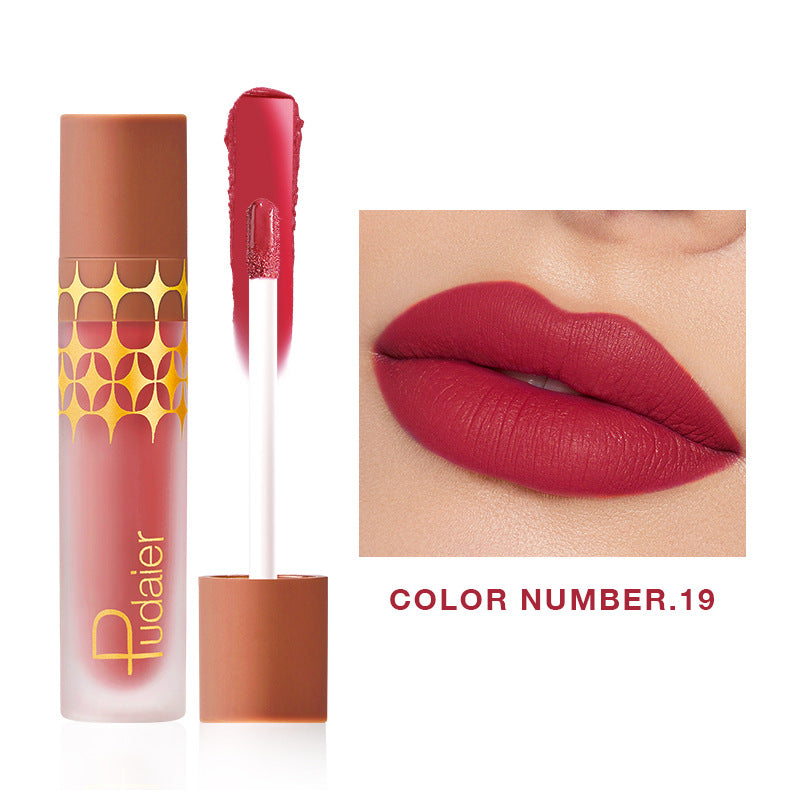 Rouge à Lèvres Liquide Mat Pudaier - 24 Teintes 4,5g