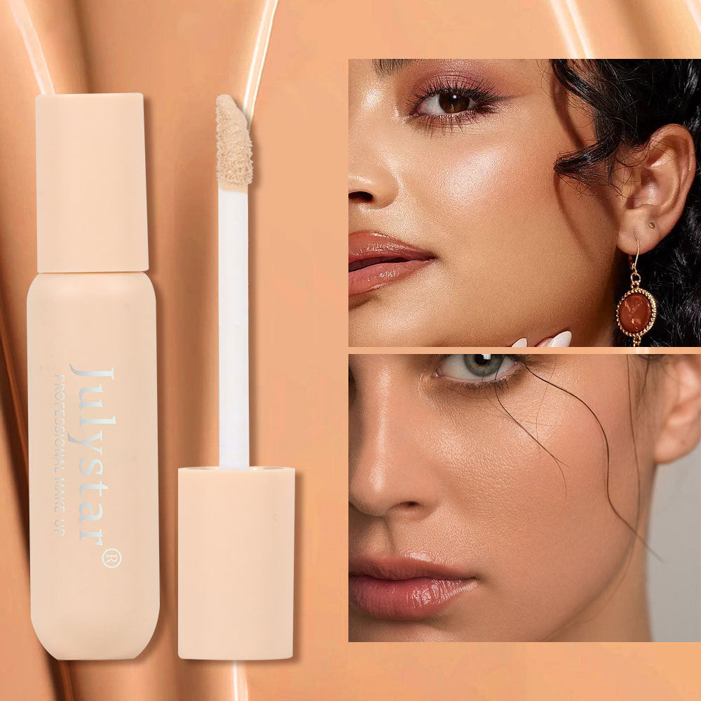 Fond de Teint Liquide Couvrant Julystar - Correcteur 6 Teintes