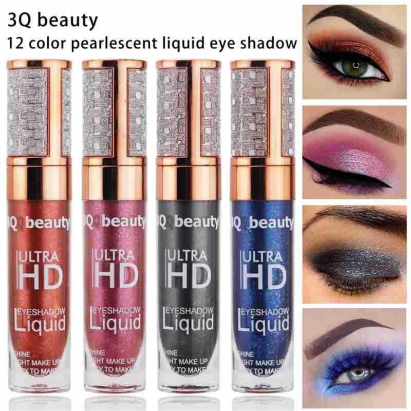 Fard à Paupières Liquide Diamond Nacré Scintillant - 12 Teintes