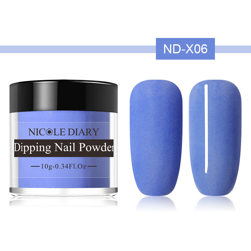 Poudre Ongles Mat NICOLE JOURNAL Automne/Hiver - 19 Teintes 10g