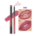 Set Crayons Contour Lèvres Mat Waterproof QIBEST - 12 Teintes Nude