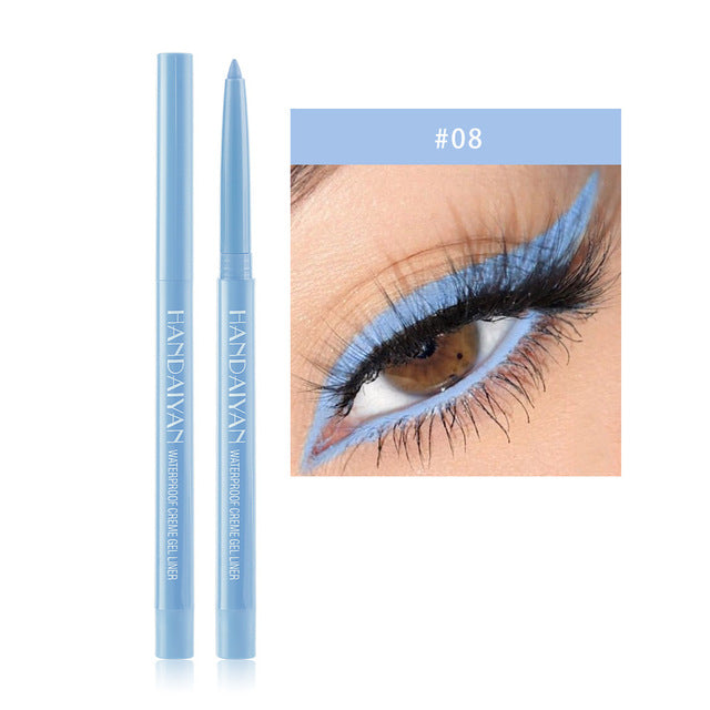 Crayon Eyeliner Nacré Mat Waterproof Ciel Étoilé - 20 Couleurs