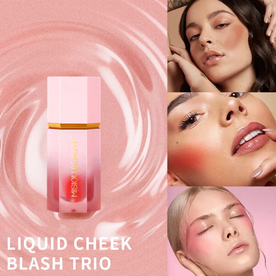 Blush Rosé Teint Naturel – Maquillage Léger Longue Tenue – 6 Styles