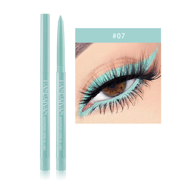 Crayon Eyeliner Nacré Mat Waterproof Ciel Étoilé - 20 Couleurs