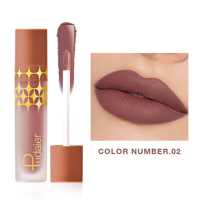 Rouge à Lèvres Liquide Mat Pudaier - 24 Teintes 4,5g