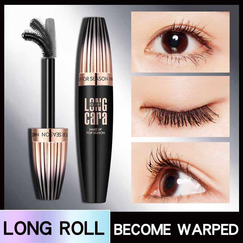 Mascara Waterproof Courbant & Allongeant - Brosse Forme Jujube
