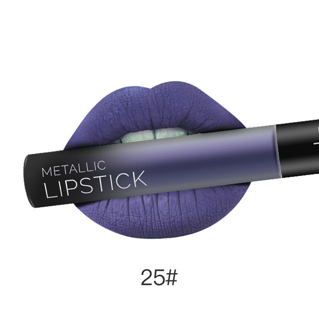 Gloss Lèvres Givré Tube Rond Liquide - Mat & Brillant 26 Teintes