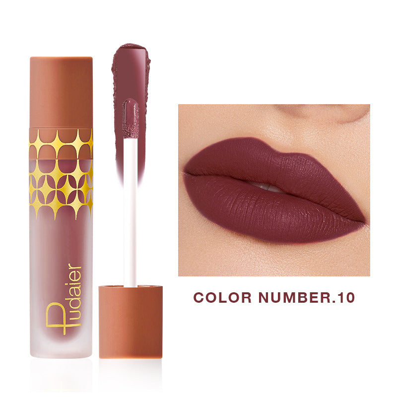 Rouge à Lèvres Liquide Mat Pudaier - 24 Teintes 4,5g