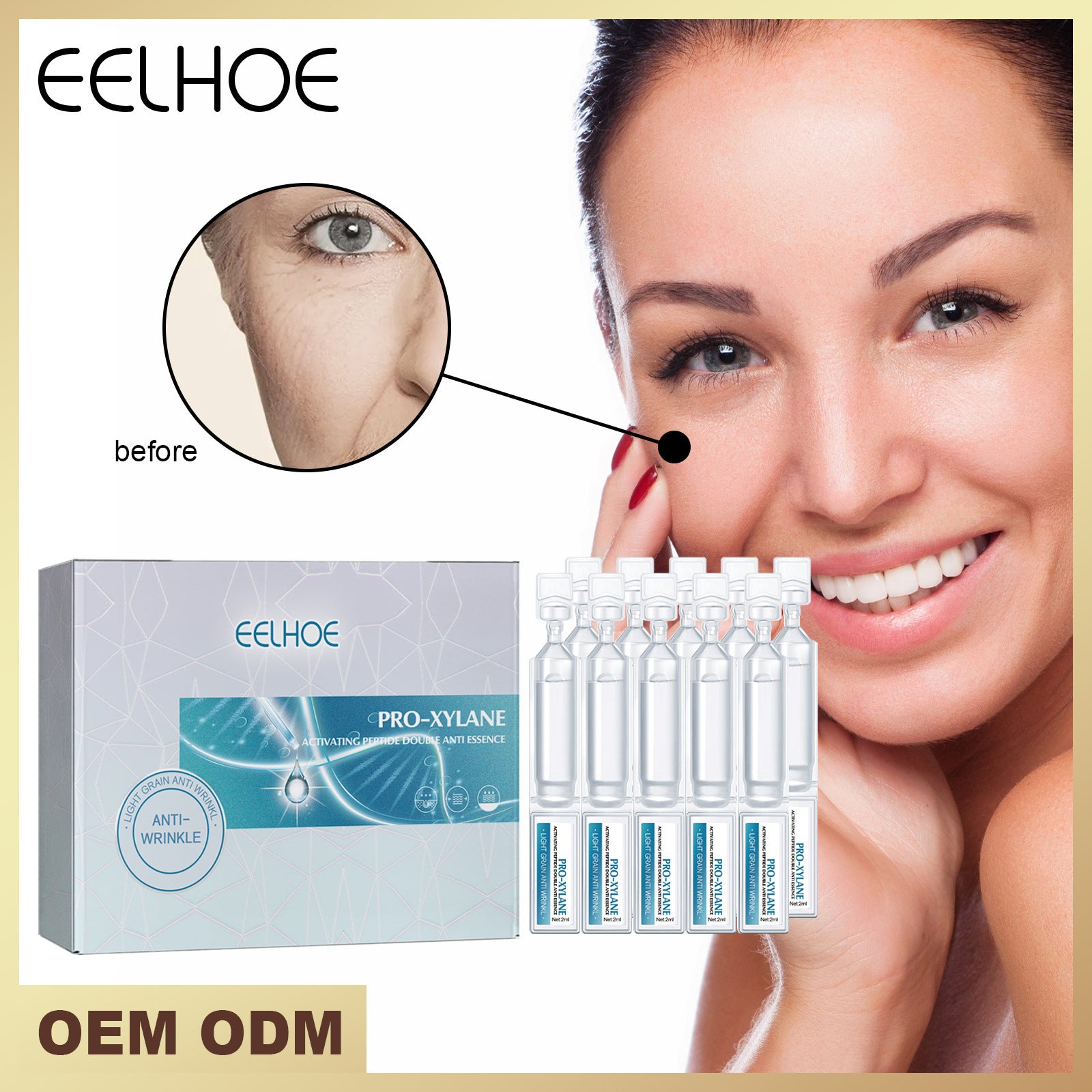 EELHOE Sérum Double Anti-Rides Hydratant & Raffermissant