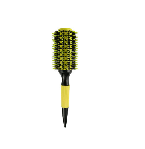 Brosse Ronde en Bois Poils Nylon & Sanglier - Lissage & Volume Cheveux