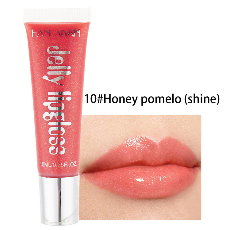 Gloss Jelly Lèvres Candy Color Effet Miroir - 12 Teintes 10ml