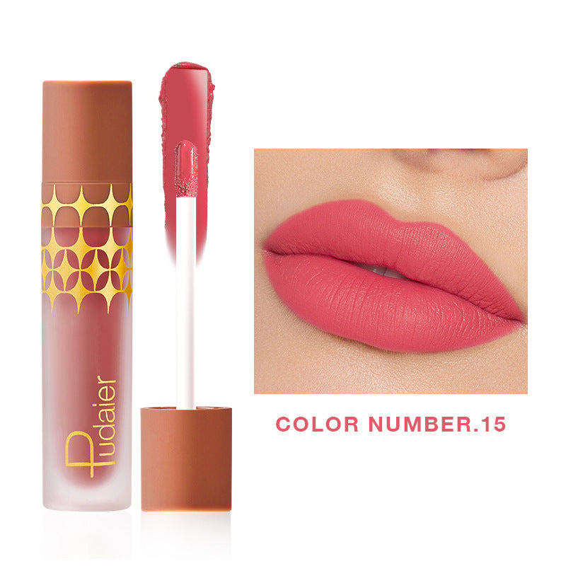 Rouge à Lèvres Liquide Mat Pudaier - 24 Teintes 4,5g