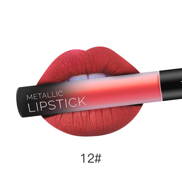 Gloss Lèvres Givré Tube Rond Liquide - Mat & Brillant 26 Teintes