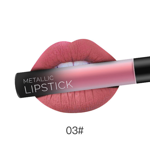 Gloss Lèvres Givré Tube Rond Liquide - Mat & Brillant 26 Teintes