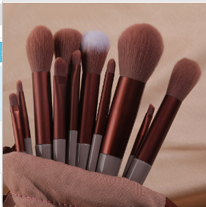 Coffret 13 Pinceaux Maquillage Ultra Doux Premium