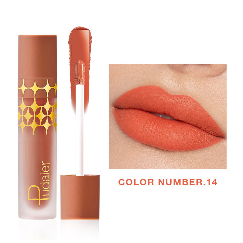 Rouge à Lèvres Liquide Mat Pudaier - 24 Teintes 4,5g