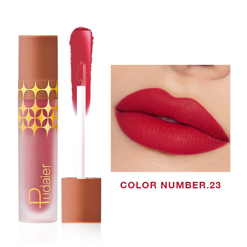 Rouge à Lèvres Liquide Mat Pudaier - 24 Teintes 4,5g